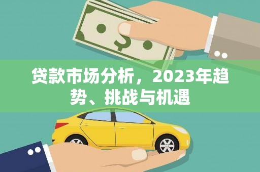 北部新区贷款市场分析，2023年趋势、挑战与机遇