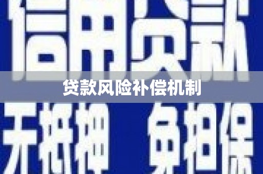 北部新区贷款风险补偿机制
