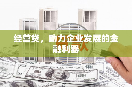 北部新区经营贷，助力企业发展的金融利器