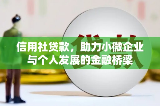 北部新区信用社贷款，助力小微企业与个人发展的金融桥梁