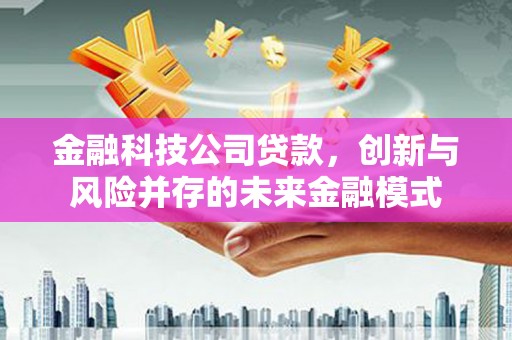 北部新区金融科技公司贷款，创新与风险并存的未来金融模式