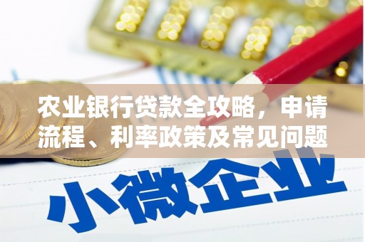 北部新区农业银行贷款全攻略，申请流程、利率政策及常见问题解析