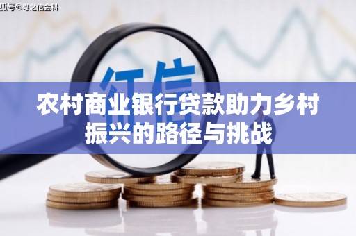 北部新区农村商业银行贷款助力乡村振兴的路径与挑战