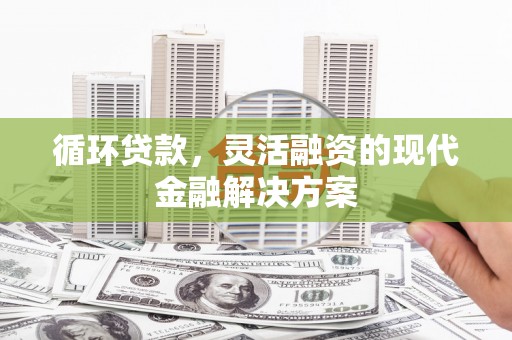 北部新区循环贷款，灵活融资的现代金融解决方案