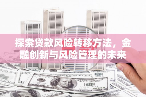 北部新区探索贷款风险转移方法，金融创新与风险管理的未来