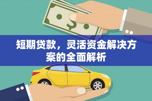 北部新区短期贷款，灵活资金解决方案的全面解析