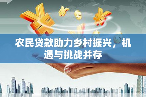 北部新区农民贷款助力乡村振兴，机遇与挑战并存