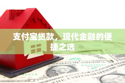 北部新区支付宝贷款，现代金融的便捷之选