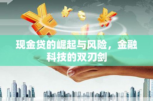 北部新区现金贷的崛起与风险，金融科技的双刃剑