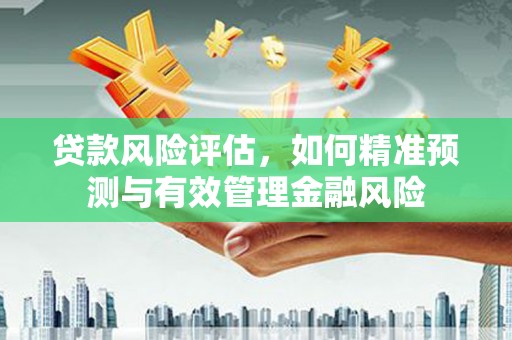 北部新区贷款风险评估，如何精准预测与有效管理金融风险