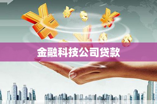 北部新区金融科技公司贷款