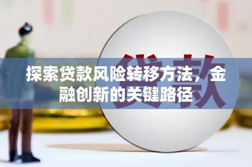 北部新区探索贷款风险转移方法，金融创新的关键路径