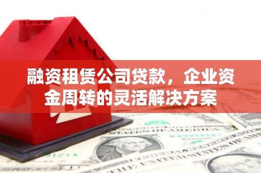 北部新区融资租赁公司贷款，企业资金周转的灵活解决方案