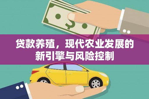 北部新区贷款养殖，现代农业发展的新引擎与风险控制
