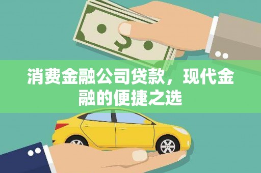 北部新区消费金融公司贷款，现代金融的便捷之选