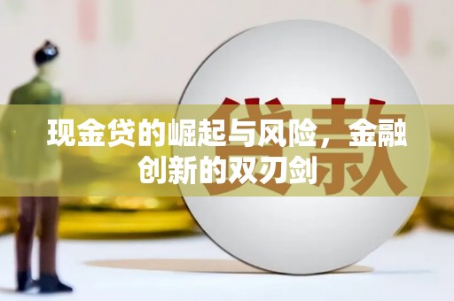 北部新区现金贷的崛起与风险，金融创新的双刃剑