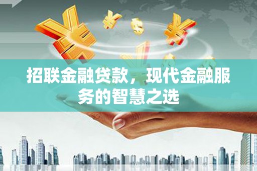 北部新区招联金融贷款，现代金融服务的智慧之选