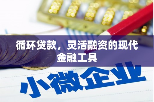 北部新区循环贷款，灵活融资的现代金融工具
