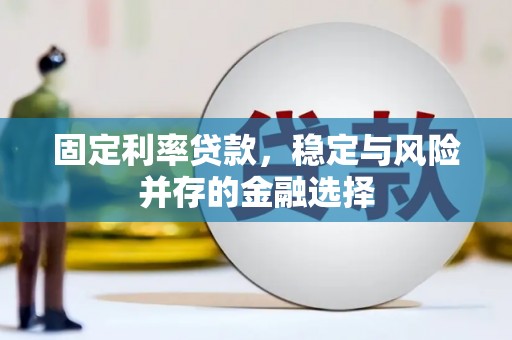 北部新区固定利率贷款，稳定与风险并存的金融选择