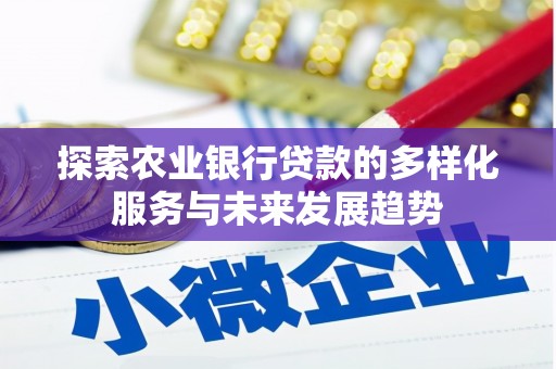 北部新区探索农业银行贷款的多样化服务与未来发展趋势