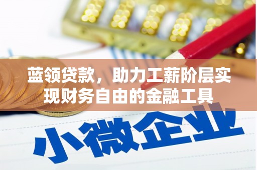 北部新区蓝领贷款，助力工薪阶层实现财务自由的金融工具