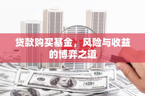 北部新区贷款购买基金，风险与收益的博弈之道