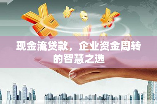 北部新区现金流贷款，企业资金周转的智慧之选