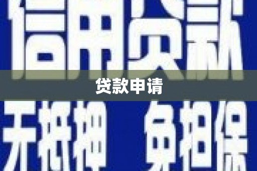 北部新区贷款申请