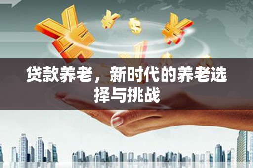 北部新区贷款养老，新时代的养老选择与挑战