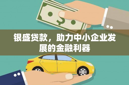 北部新区银盛贷款，助力中小企业发展的金融利器