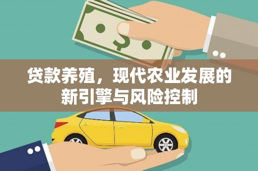 北部新区贷款养殖，现代农业发展的新引擎与风险控制