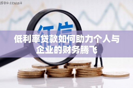 北部新区低利率贷款如何助力个人与企业的财务腾飞