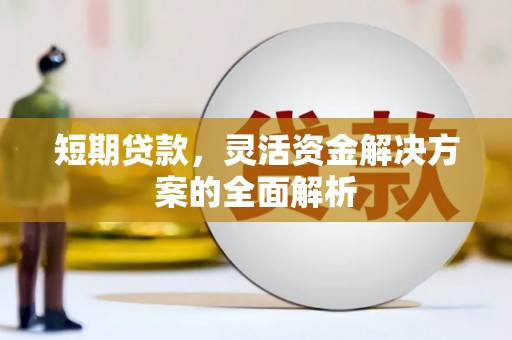 北部新区短期贷款，灵活资金解决方案的全面解析