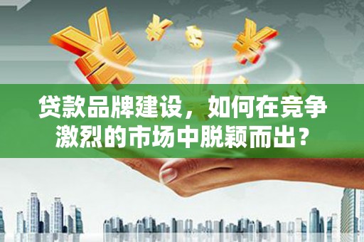 北部新区贷款品牌建设，如何在竞争激烈的市场中脱颖而出？
