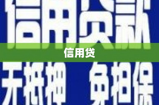 北部新区信用贷