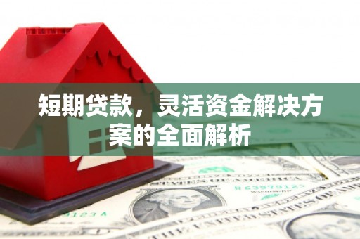 北部新区短期贷款，灵活资金解决方案的全面解析