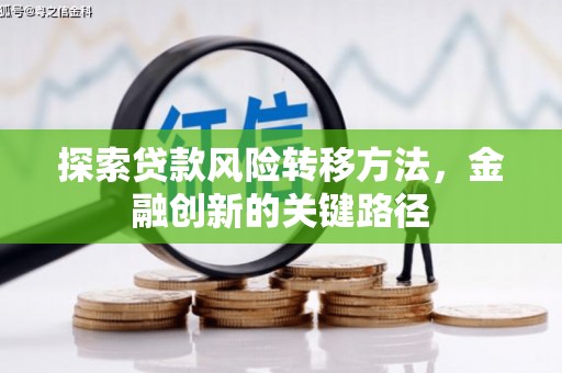 北部新区探索贷款风险转移方法，金融创新的关键路径