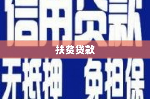 北部新区扶贫贷款