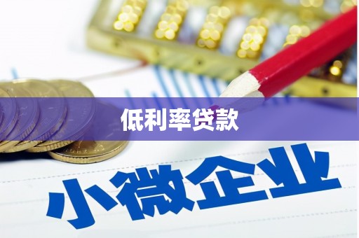 北部新区低利率贷款