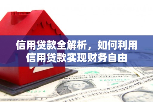 北部新区信用贷款全解析，如何利用信用贷款实现财务自由