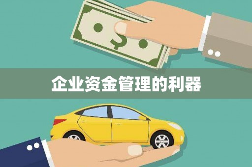 北部新区企业资金管理的利器