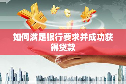 北部新区如何满足银行要求并成功获得贷款