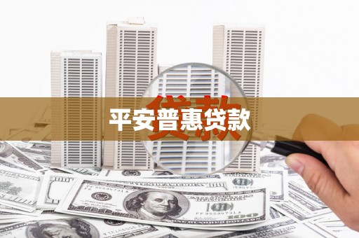 北部新区平安普惠贷款