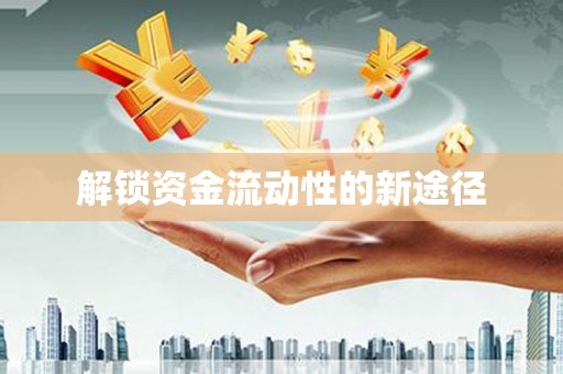 北部新区解锁资金流动性的新途径