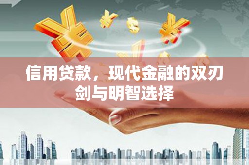 北部新区信用贷款，现代金融的双刃剑与明智选择